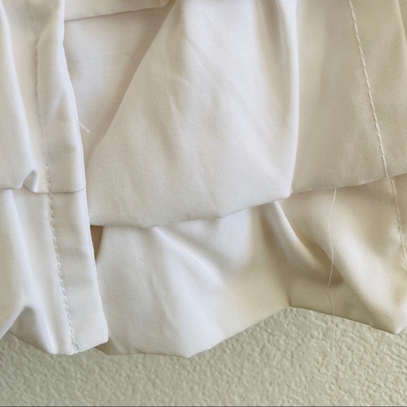 Express White Ruffle Button Up Jacket Size XS - Picture 16 of 16